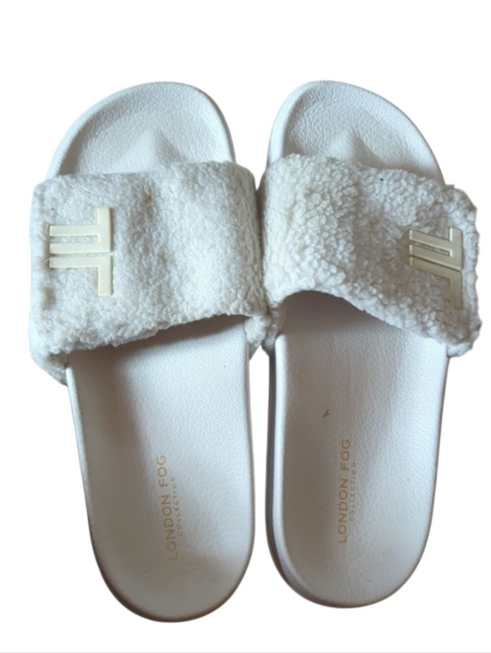 London Fog Women's Plush  Slippers